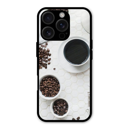 Live Coffee Shockproof Hybrid Protection (Metal + TPU) Back Case Cover