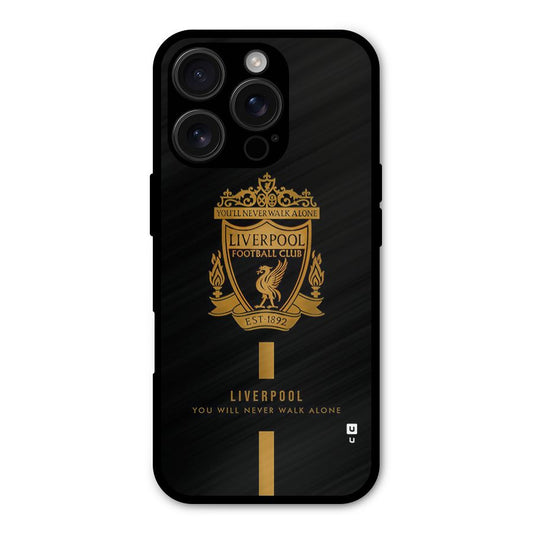 LiverPool Never Walk Alone Shockproof Hybrid Protection (Metal + TPU) Back Case Cover