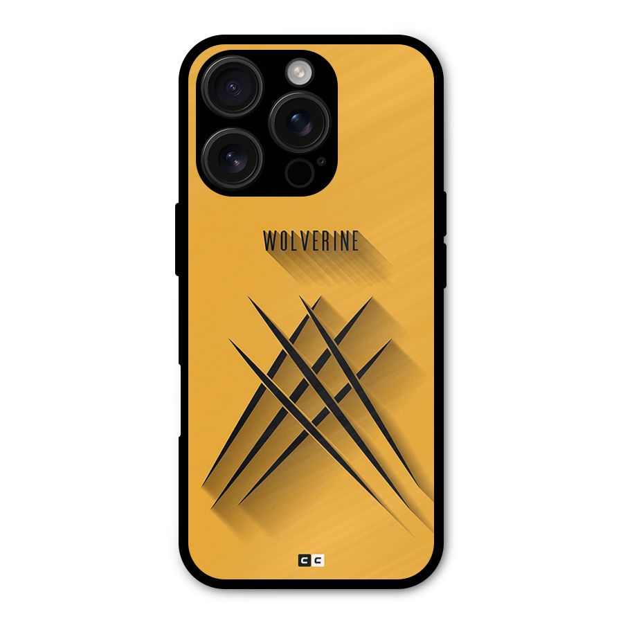 Logan Claw Shockproof Hybrid Protection (Metal + TPU) Back Case Cover