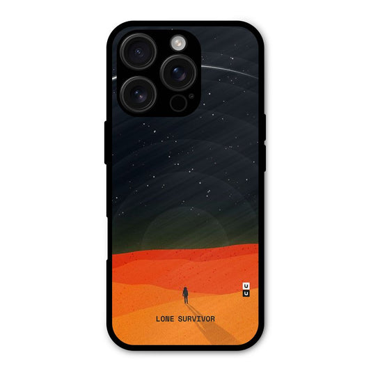Lone Survivor Shockproof Hybrid Protection (Metal + TPU) Back Case Cover
