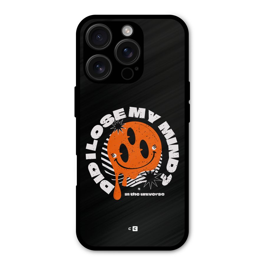 Loose My Mind Shockproof Hybrid Protection (Metal + TPU) Back Case Cover