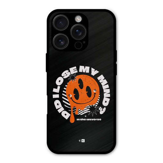 Loose My Mind Shockproof Hybrid Protection (Metal + TPU) Back Case Cover