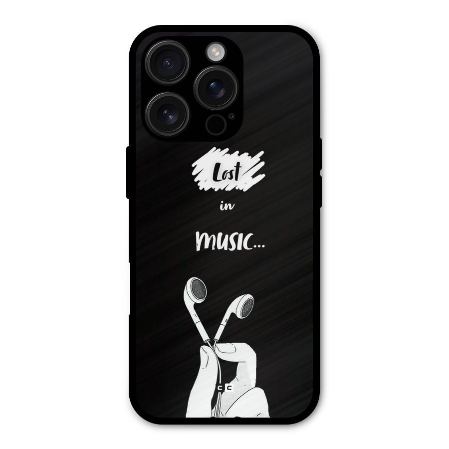 Lost In Music Shockproof Hybrid Protection (Metal + TPU) Back Case Cover