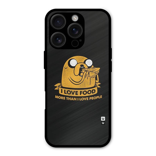 Love Food Shockproof Hybrid Protection (Metal + TPU) Back Case Cover