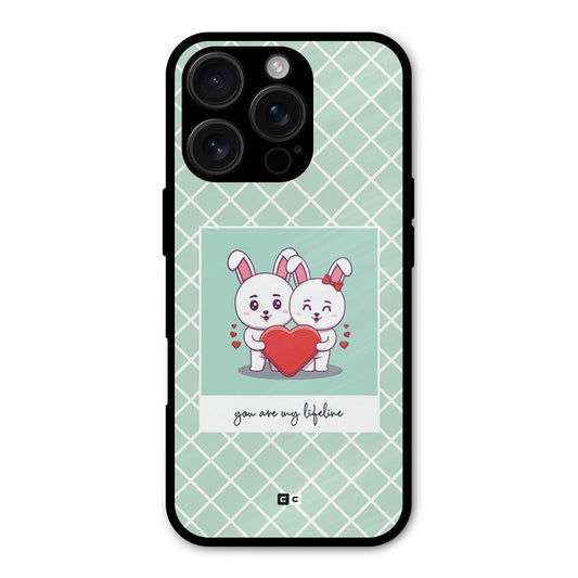 Love Lifeline Shockproof Hybrid Protection (Metal + TPU) Back Case Cover