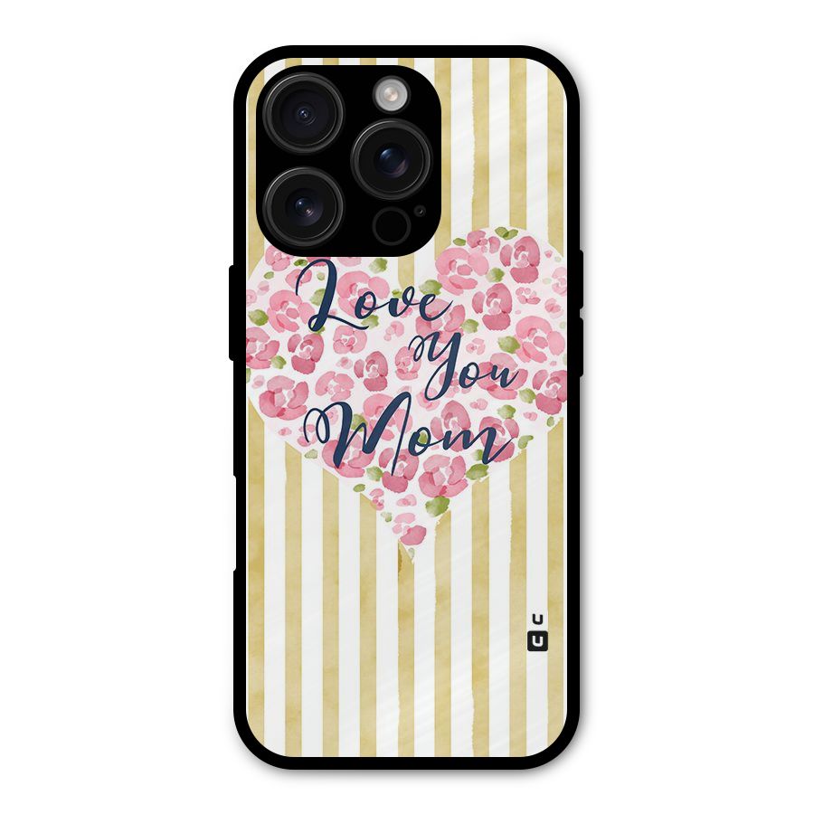 Love You Mom Shockproof Hybrid Protection (Metal + TPU) Back Case Cover