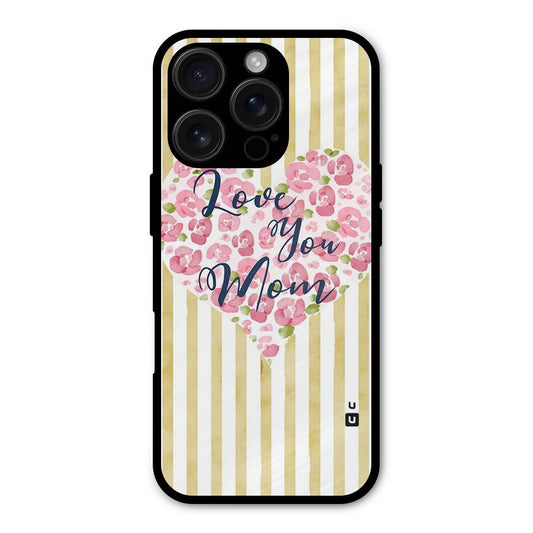 Love You Mom Shockproof Hybrid Protection (Metal + TPU) Back Case Cover