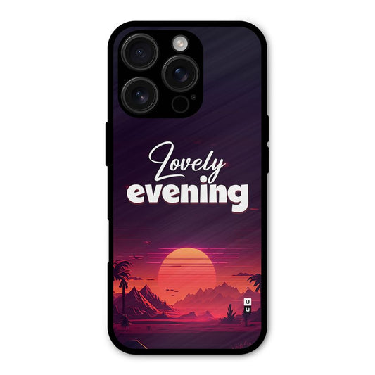 Lovely Evening Shockproof Hybrid Protection (Metal + TPU) Back Case Cover