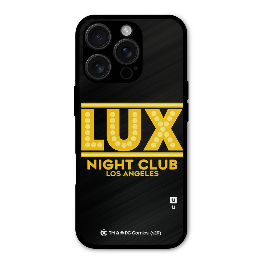 Lucifer Club Los Angeles Shockproof Hybrid Protection (Metal + TPU) Back Case Cover