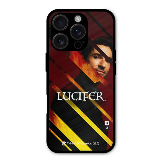Lucifer Hell Stripes Shockproof Hybrid Protection (Metal + TPU) Back Case Cover