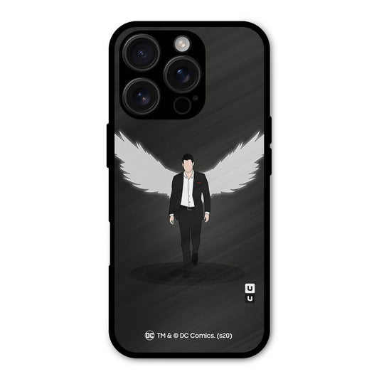 Lucifer Minimalistic Archangel Art Shockproof Hybrid Protection (Metal + TPU) Back Case Cover