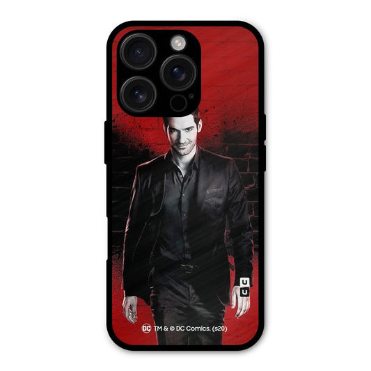 Lucifer Morningstar Wings Shadow Shockproof Hybrid Protection (Metal + TPU) Back Case Cover