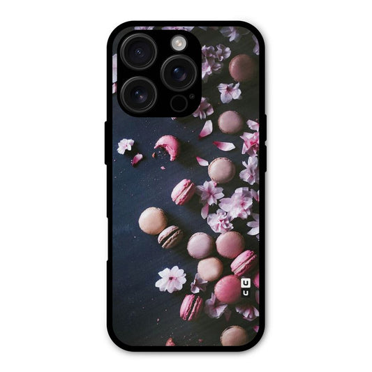 Macaroons And Cheery Blossoms Shockproof Hybrid Protection (Metal + TPU) Back Case Cover