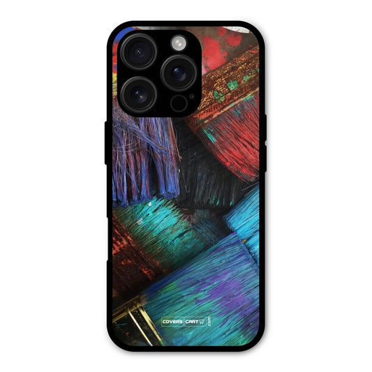 Magic Brushes Shockproof Hybrid Protection (Metal + TPU) Back Case Cover
