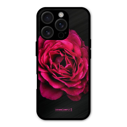 Magical Rose Shockproof Hybrid Protection (Metal + TPU) Back Case Cover