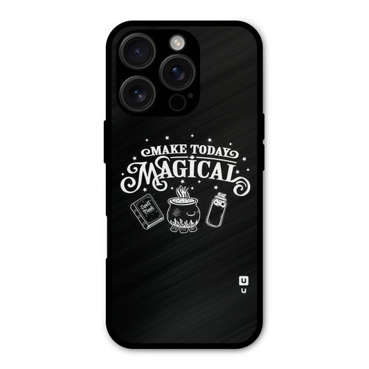 Make Today Magical Shockproof Hybrid Protection (Metal + TPU) Back Case Cover