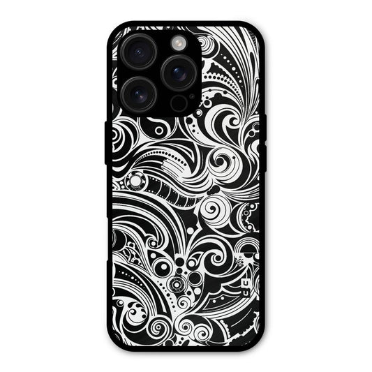 Maori Art Design Abstract Shockproof Hybrid Protection (Metal + TPU) Back Case Cover