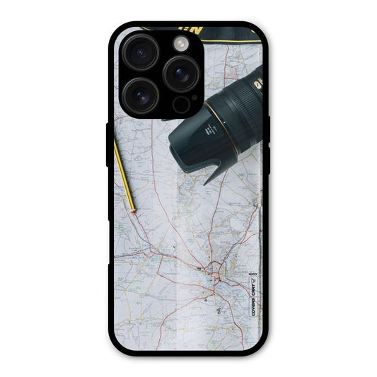 Map And Camera Shockproof Hybrid Protection (Metal + TPU) Back Case Cover
