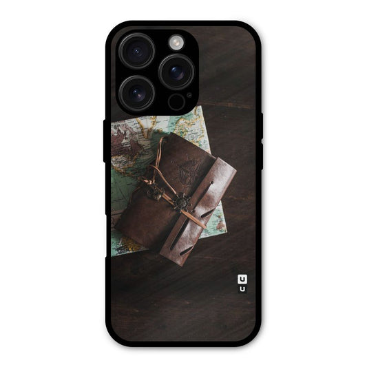 Map Journal Shockproof Hybrid Protection (Metal + TPU) Back Case Cover