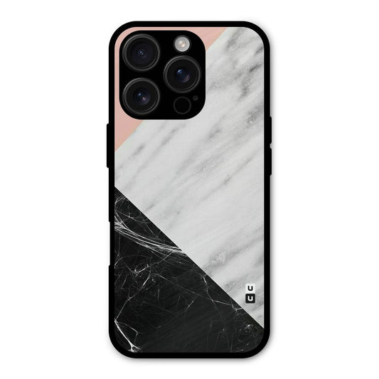 Marble Cuts Shockproof Hybrid Protection (Metal + TPU) Back Case Cover