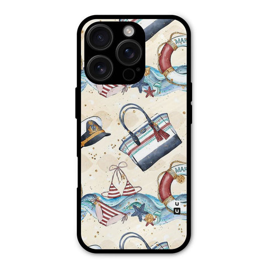 Marine Bag Design Shockproof Hybrid Protection (Metal + TPU) Back Case Cover