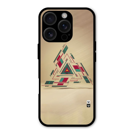 Maze Triangle Shockproof Hybrid Protection (Metal + TPU) Back Case Cover