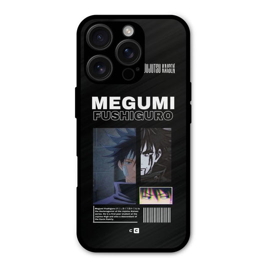 Megumi Fushiguro Shockproof Hybrid Protection (Metal + TPU) Back Case Cover