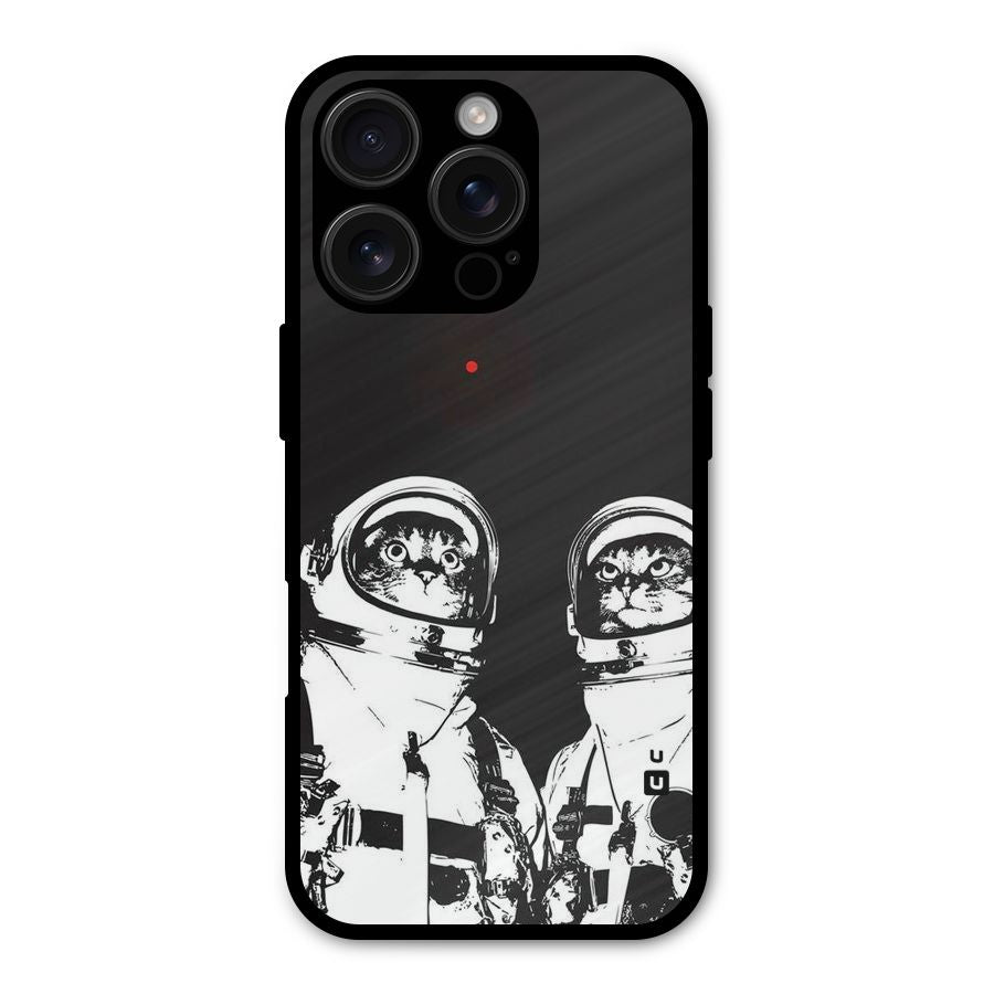 Meow Moon Shockproof Hybrid Protection (Metal + TPU) Back Case Cover
