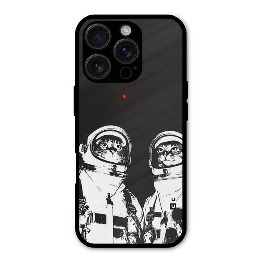 Meow Moon Shockproof Hybrid Protection (Metal + TPU) Back Case Cover