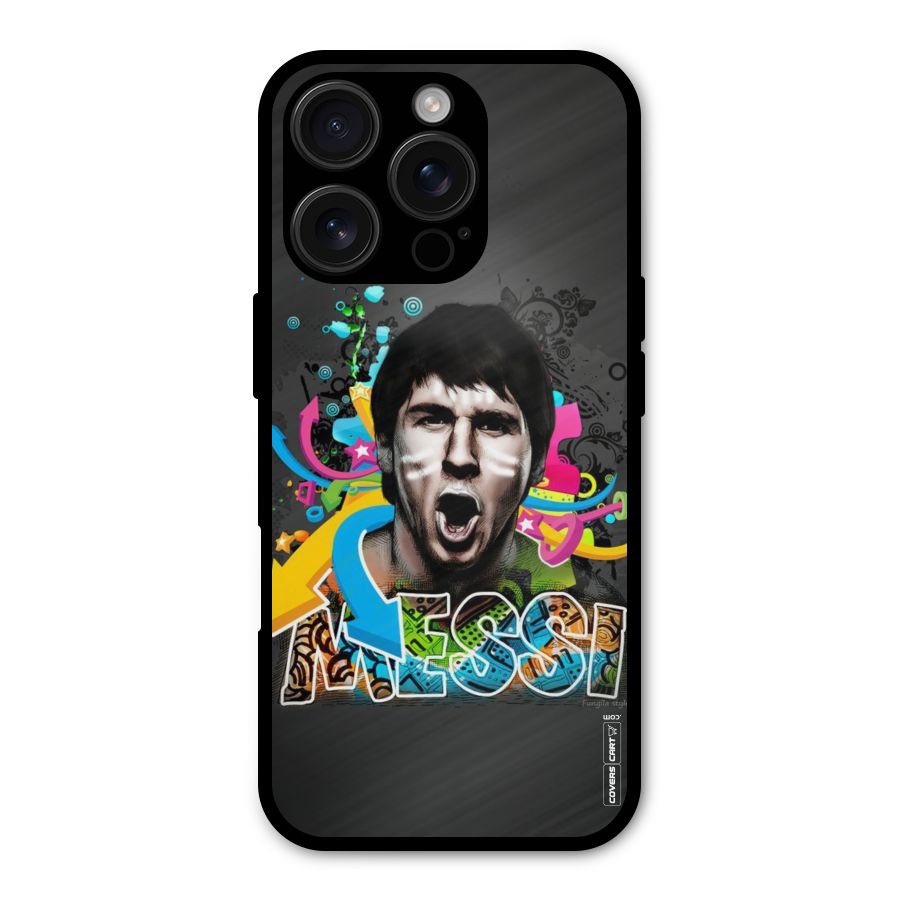 Messi For Argentina Shockproof Hybrid Protection (Metal + TPU) Back Case Cover