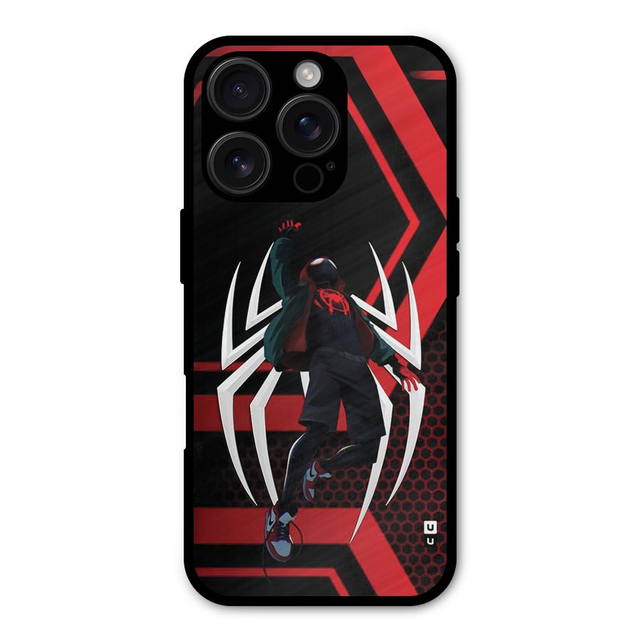 Miles of Multiverse Shockproof Hybrid Protection (Metal + TPU) Back Case Cover