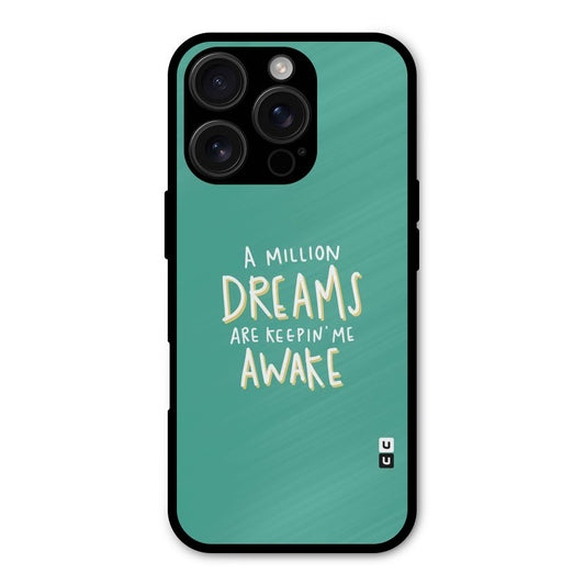 Million Dreams Shockproof Hybrid Protection (Metal + TPU) Back Case Cover
