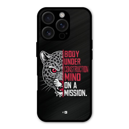 Mind On A Mission Shockproof Hybrid Protection (Metal + TPU) Back Case Cover