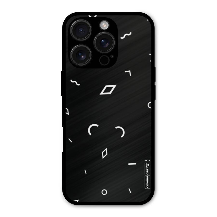 Minimal Shapes Shockproof Hybrid Protection (Metal + TPU) Back Case Cover