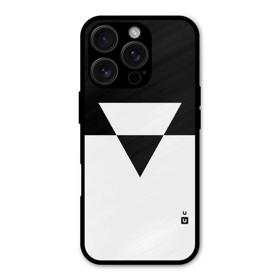 Minimal Triangle Shockproof Hybrid Protection (Metal + TPU) Back Case Cover