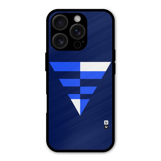 Minimalistic Abstract Inverted Triangle Shockproof Hybrid Protection (Metal + TPU) Back Case Cover