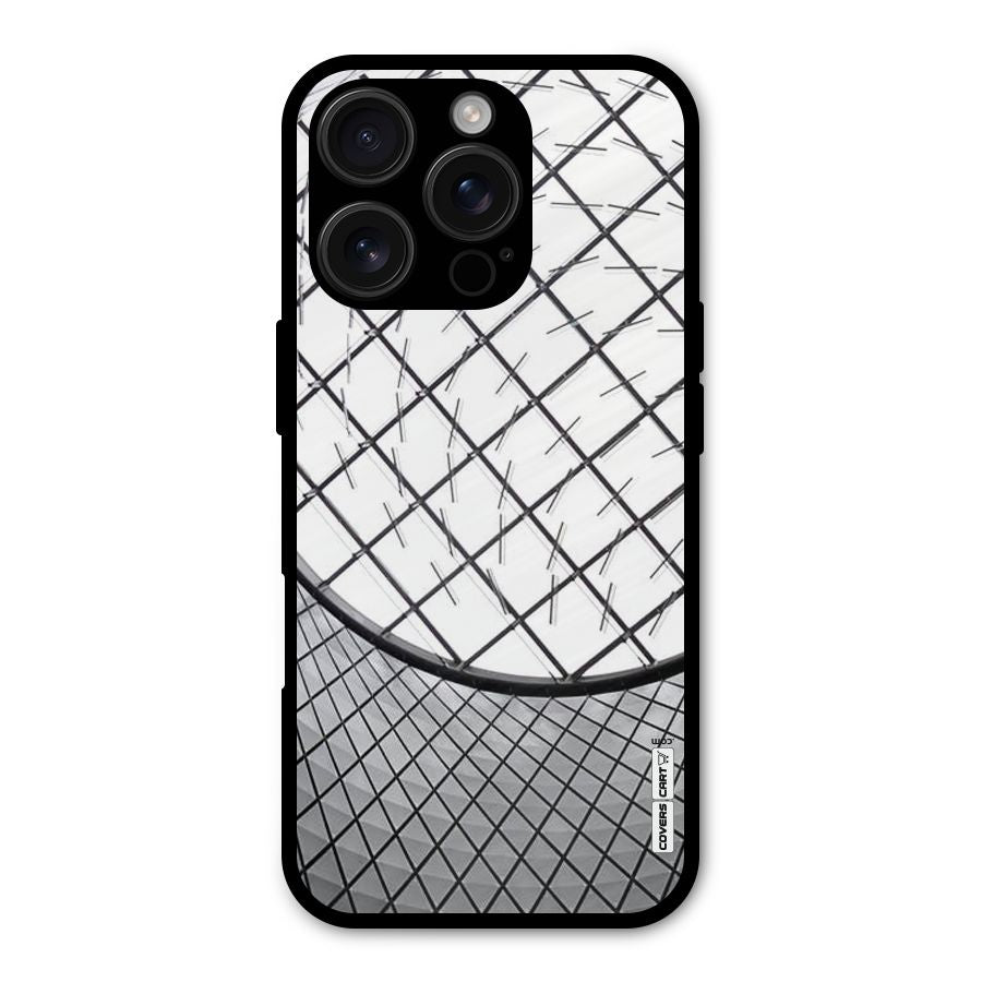 Modern Abstract Pattern Shockproof Hybrid Protection (Metal + TPU) Back Case Cover