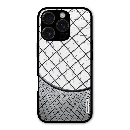 Modern Abstract Pattern Shockproof Hybrid Protection (Metal + TPU) Back Case Cover