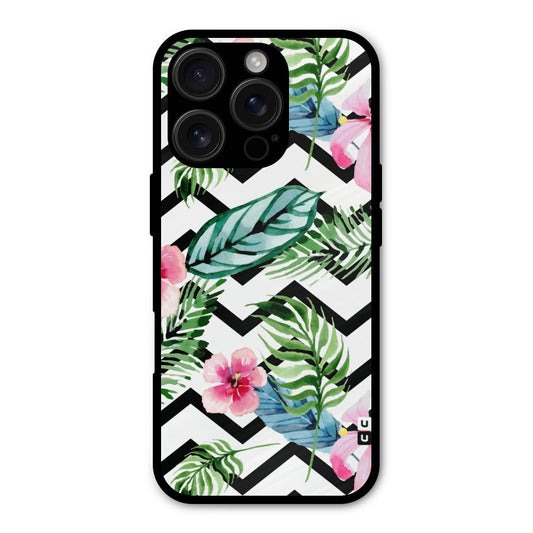 Modern Flowers Shockproof Hybrid Protection (Metal + TPU) Back Case Cover