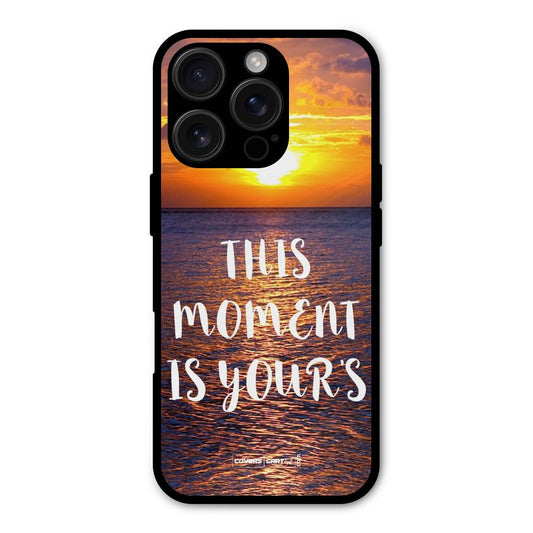 Moments Shockproof Hybrid Protection (Metal + TPU) Back Case Cover