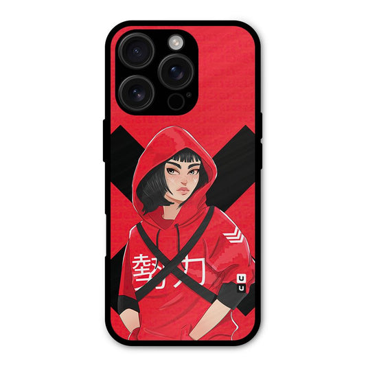 Money Heist Tokyo Digital Art Shockproof Hybrid Protection (Metal + TPU) Back Case Cover
