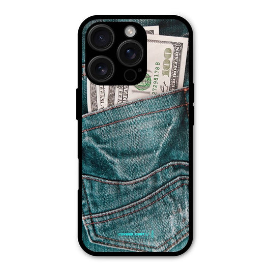 Money in Jeans Shockproof Hybrid Protection (Metal + TPU) Back Case Cover