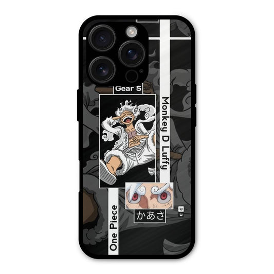 Monkey D luffy New Gear Shockproof Hybrid Protection (Metal + TPU) Back Case Cover