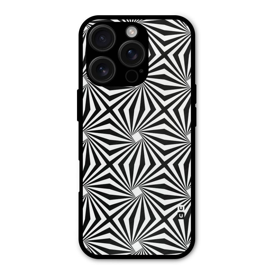 Monochromatic Swirls Shockproof Hybrid Protection (Metal + TPU) Back Case Cover