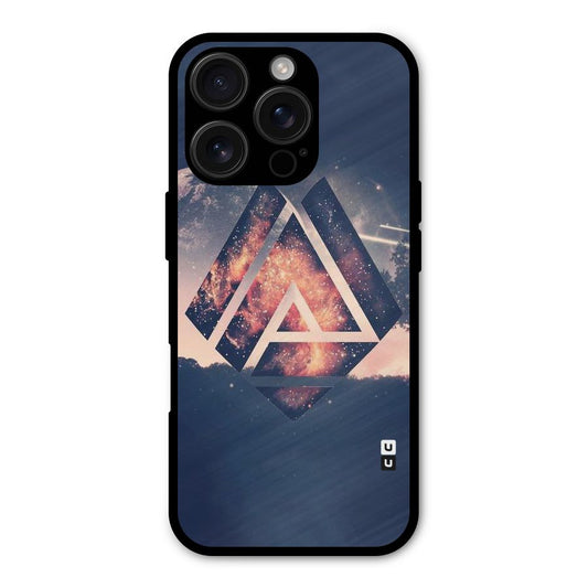 Moon Abstract Shockproof Hybrid Protection (Metal + TPU) Back Case Cover