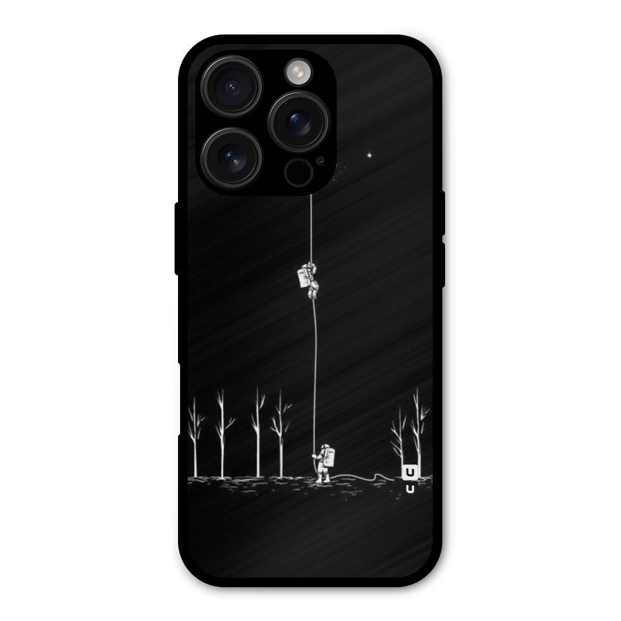Moon Man Shockproof Hybrid Protection (Metal + TPU) Back Case Cover