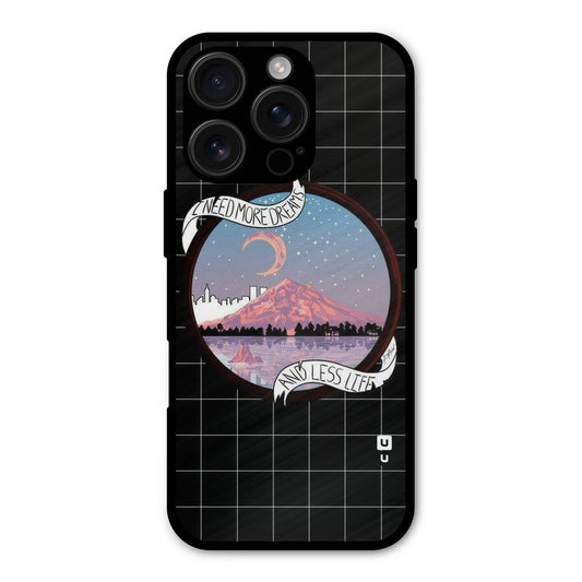 More Dreams Shockproof Hybrid Protection (Metal + TPU) Back Case Cover