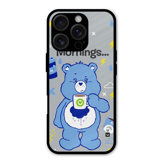 Morning Bear Shockproof Hybrid Protection (Metal + TPU) Back Case Cover
