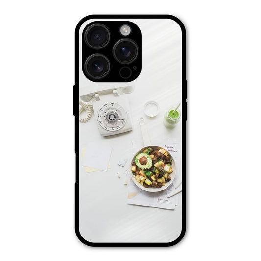 Morning Breakfast Shockproof Hybrid Protection (Metal + TPU) Back Case Cover