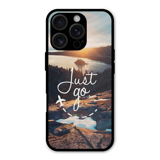 Morning Just Go Shockproof Hybrid Protection (Metal + TPU) Back Case Cover